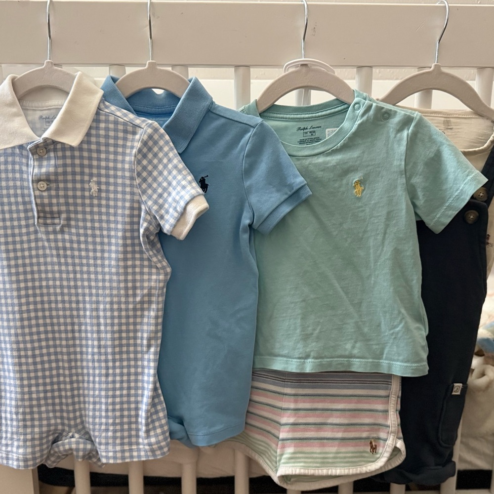 BUNDLE of Baby Boy Polo Ralph Lauren Outfits- 12m